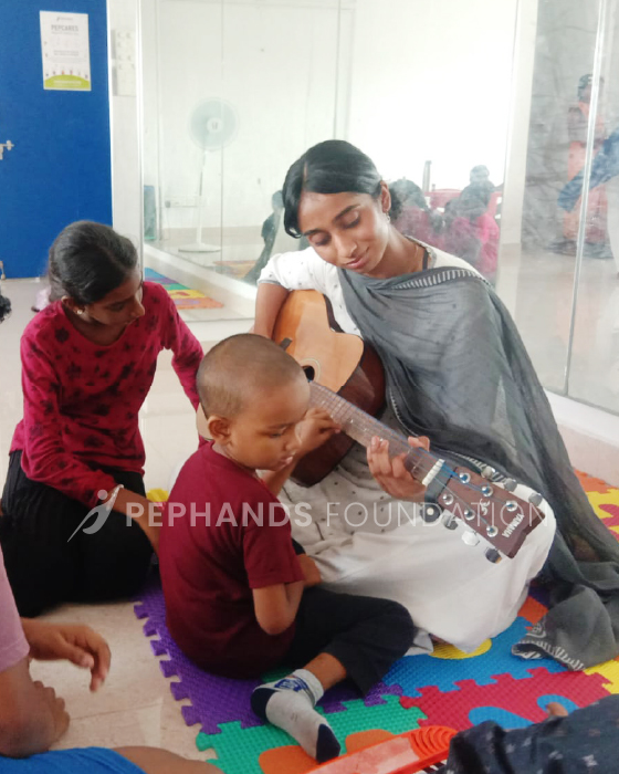 Pediatric cancer treatment facilities at Pepcares Chennai